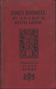 Cover of James Boswell — Background and Themes