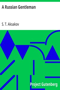 Cover of A Russian Gentleman — Text and C...