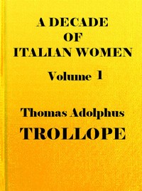 Cover of A Decade of Italian Women, vol. ...