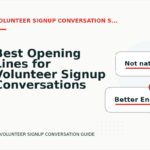 Best Opening Lines for Volunteer Signup Conversations